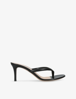 GIANVITO ROSSI: Calypso Leather Heeled Sandals