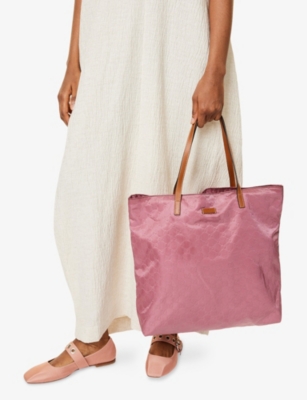 RESELFRIDGES: Pre-loved Gucci GG Nylon Tote Bag