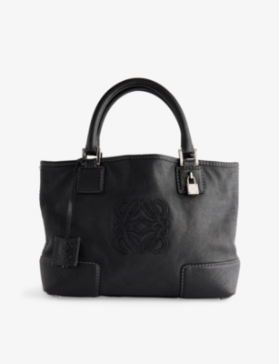 RESELFRIDGES: Pre-Loved Loewe Fusta 30 Leather Tote Bag