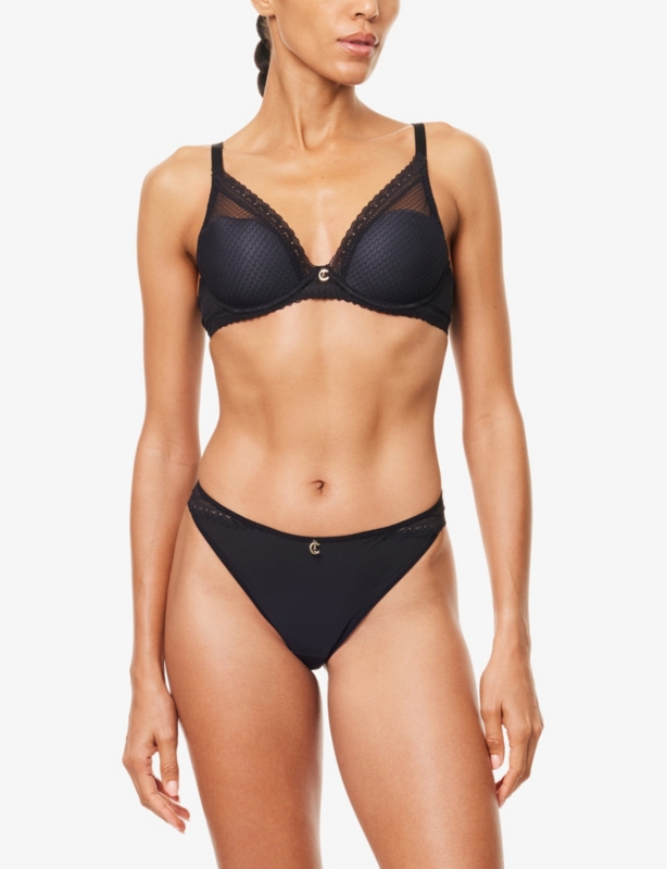 Romance Lace-Overlay Bra