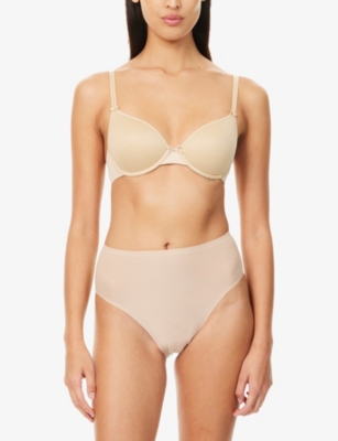 CHANTELLE: Soft Stretch High-Cut Stretch-Woven Briefs