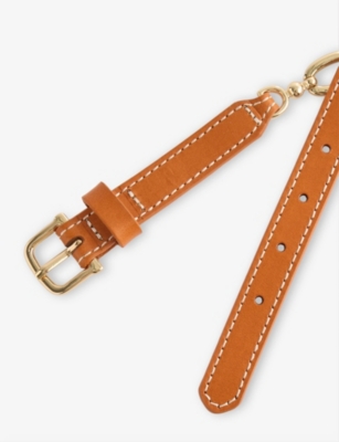 FRAME: Jewelry Detail Leather Belt