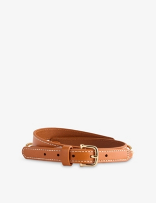 FRAME: Jewelry Detail Leather Belt