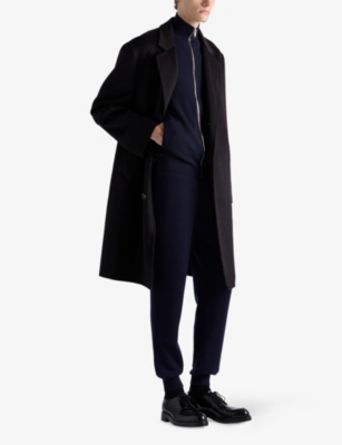 PRADA: Logo-Patch Relaxed-Fit Cashmere Joggers