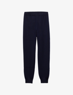 PRADA: Logo-Patch Relaxed-Fit Cashmere Joggers