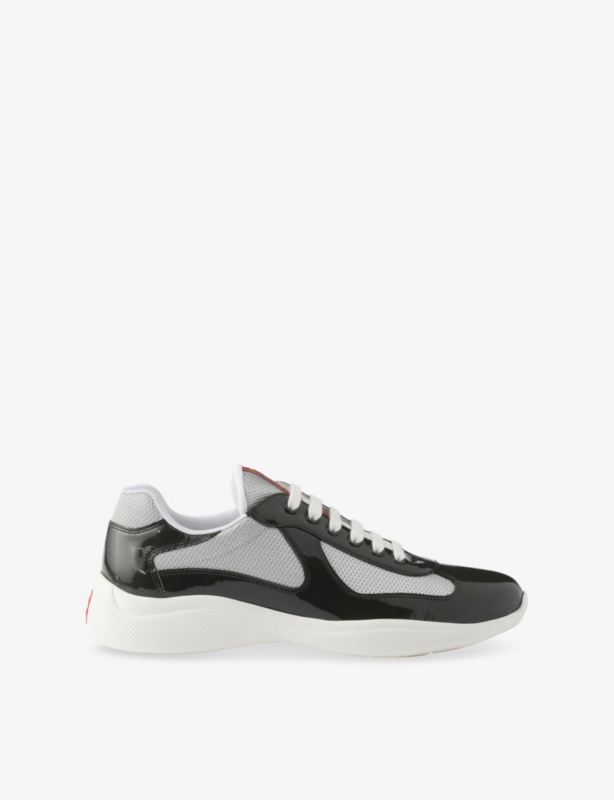 America's Cup Patent-Leather Low-Top Trainers