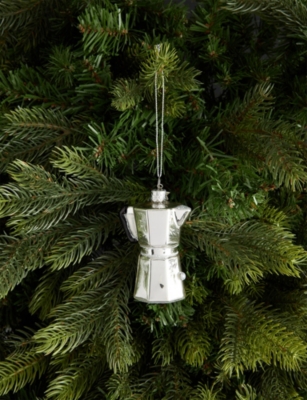 SELFRIDGES EDIT: Cafetiere Coffee Maker Christmas Decoration