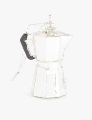 SELFRIDGES EDIT: Cafetiere Coffee Maker Christmas Decoration
