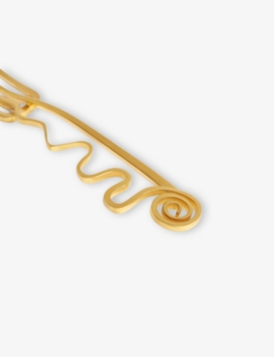 L'objet Spirale 24ct Gold-plated Brass Cocktail Forks Set Of Four