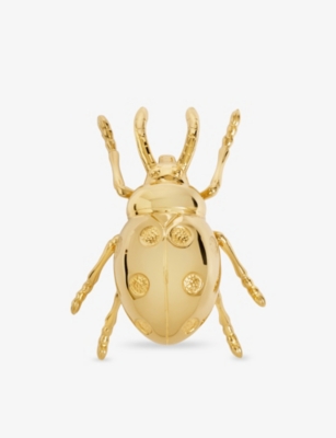 L'objet Ladybug 24ct Yellow Gold-plated Metal Bottle Opener