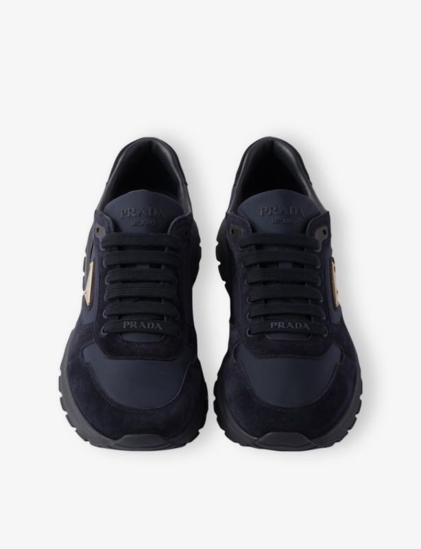 Prax 2.0 Re-Nylon and Suede Trainers