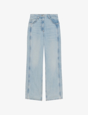 Iro Womens  Sirius Wide-leg Denim Jeans
