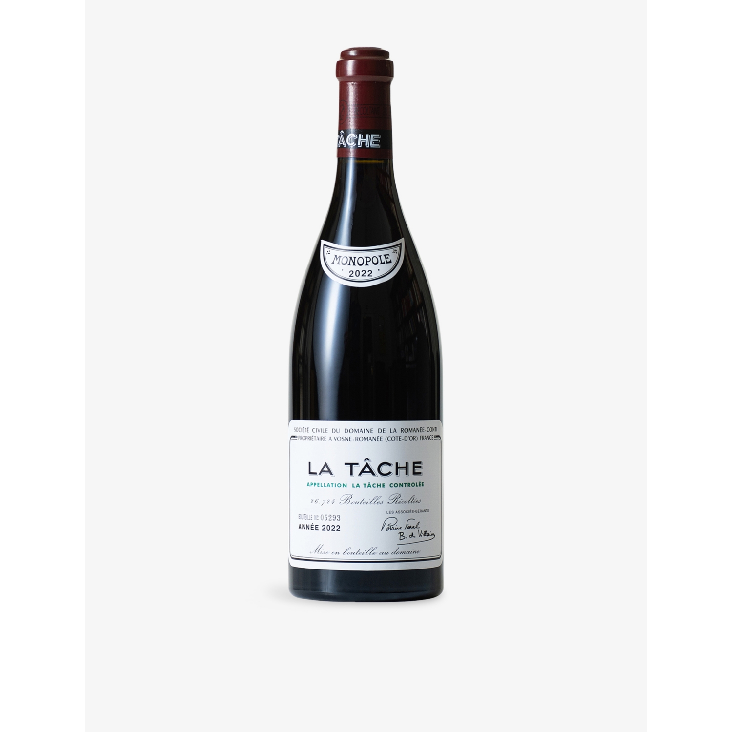 Domaine de la Romanee-Conti La Tâche 2022 Red Wine 750ml