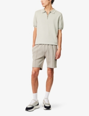 ARNE: Essential Luxe Drawstring Stretch-Cotton Blend Shorts