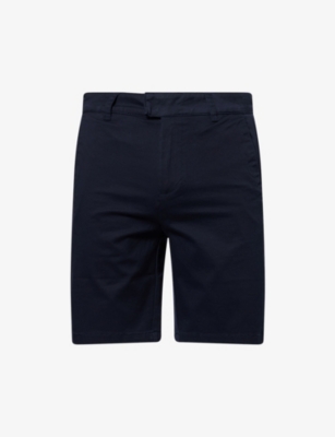 ARNE: Tailored Chino Two-Slip-Pockets Stretch-Cotton Shorts