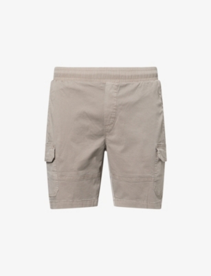 ARNE: Worker Cargo Twill Stretch-Woven Shorts