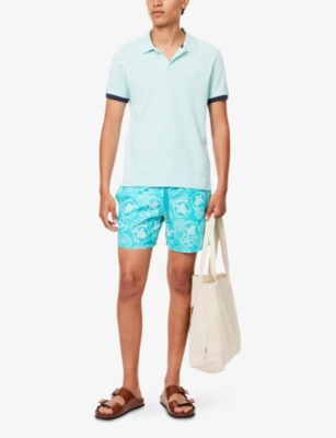 VILEBREQUIN: Vilebrequin x Te Mana O Te Moana Moorea Graphic-Print Swim Shorts