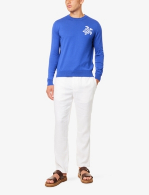 VILEBREQUIN: Rayol Intarsia Cotton Knitted Jumper