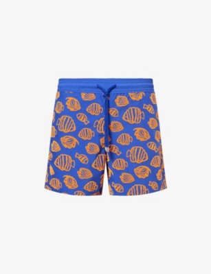 VILEBREQUIN: Moorea Graphic-Print Swim Shorts