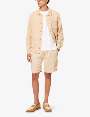 VILEBREQUIN: Baie Flap-Pocket Linen Shorts