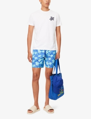 VILEBREQUIN: Brand-Embroidered Crewneck Cotton-Jersey T-Shirt