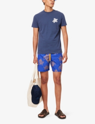 VILEBREQUIN: Brand-Embroidered Crewneck Cotton-Jersey T-Shirt