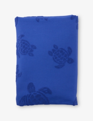 VILEBREQUIN: Santah Turtle Cotton Beach Towel