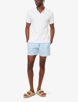VILEBREQUIN: Moorea Graphic-Print Swim Shorts