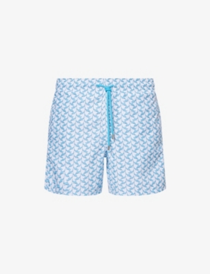 VILEBREQUIN: Moorea Graphic-Print Swim Shorts