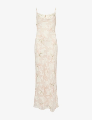 PRETTY LAVISH: Eden Jacquard Woven Maxi Dress