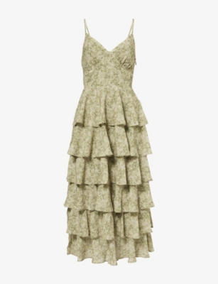 PRETTY LAVISH: Lissy Tie-Back Chiffon Midaxi Dress