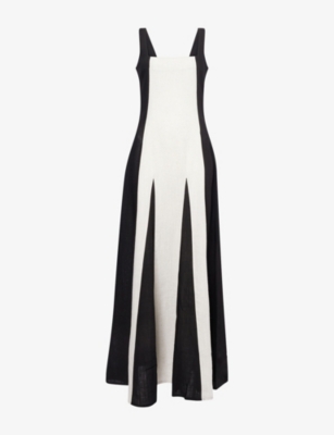 PRETTY LAVISH: Ella Contrast Maxi Dress