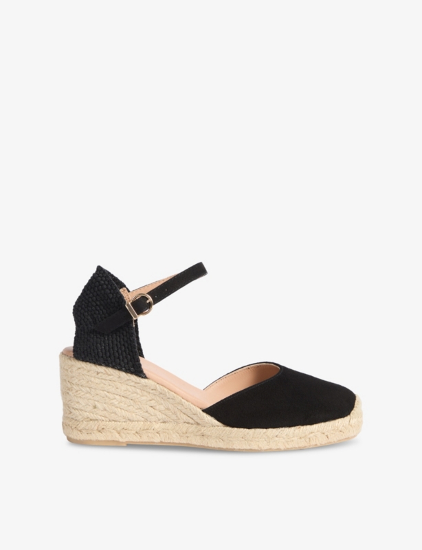 Marissa Suede Platform Espadrilles