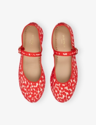LK BENNETT: Emmie Cotton-Canvas Mary-Jane Espadrilles