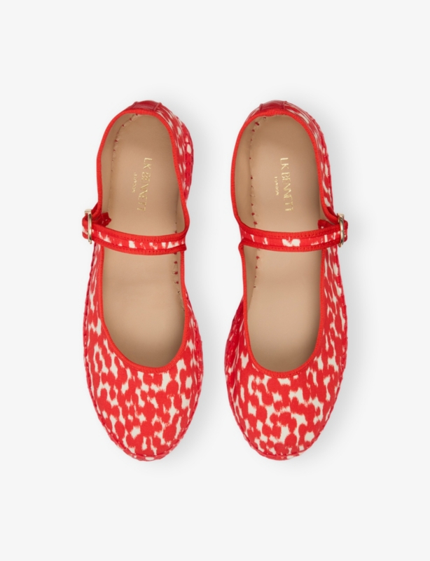 Emmie Cotton-Canvas Mary-Jane Espadrilles