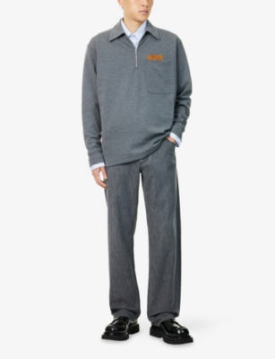 BOTTEGA VENETA: Faded-Wash Straight-Leg Denim Jeans