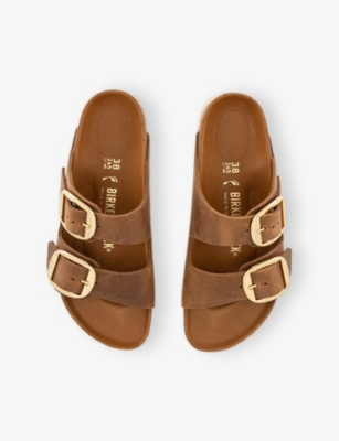 BIRKENSTOCK: Arizona Big Buckle Suede Sandals