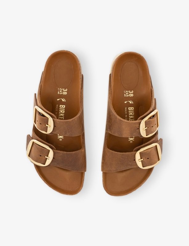 Arizona Big Buckle Suede Sandals