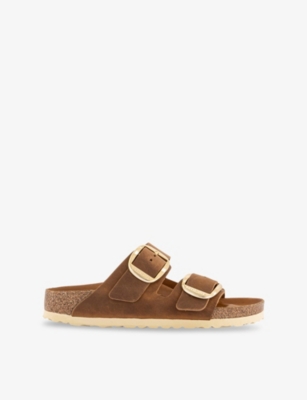 BIRKENSTOCK: Arizona Big Buckle Suede Sandals