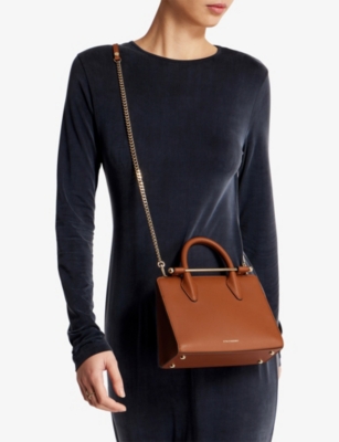 STRATHBERRY: The Strathberry Mini Leather Tote Bag