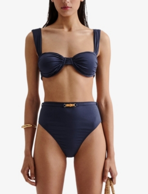 Malina Womens  Sirine Balconette Underwired Bikini Top