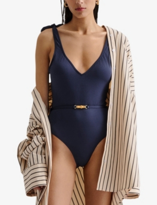 MALINA: Sally V-Neck Swimsuit