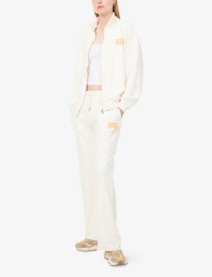 ADANOLA: Vacation Raw-Cuffs Cotton-Blend Jogging Bottoms