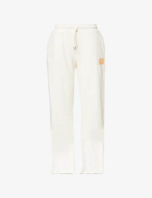 ADANOLA: Vacation Raw-Cuffs Cotton-Blend Jogging Bottoms