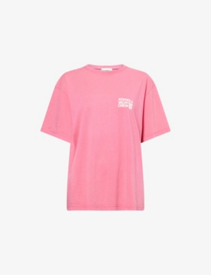 ADANOLA: Vacation Logo-Print Cotton-Jersey T-shirt