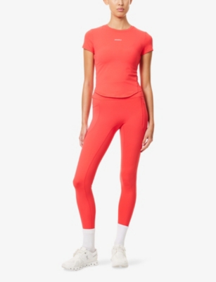 ADANOLA: Ultimate Curved-Hem Stretch-Jersey Top