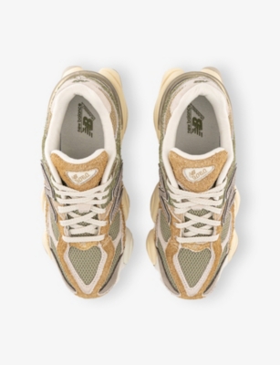 NEW BALANCE: 9060 Suede Low-Top Trainers