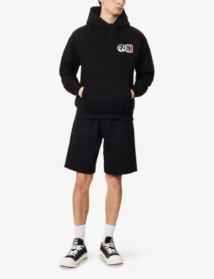 USHER: This Is About Us Graphic-Print Cotton-Blend Hoody