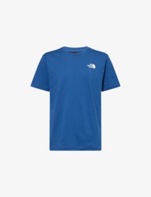 THE NORTH FACE MENS THE NORTH FACE NSE BOX GRAPHIC-PRINT COTTON T-SHIRT 