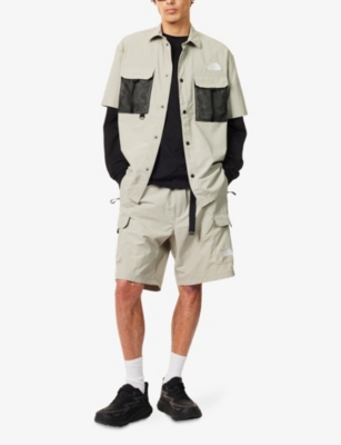 Shop The North Face Mens Nse Patch-pocket Woven Cargo Short Medium Grey